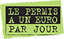 Permis à un euro par jour